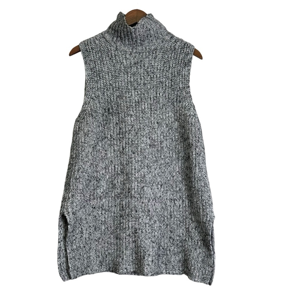 T Alexander Wang Women’s S Mohair Blend Knit Sleeveless Turtleneck Sweater